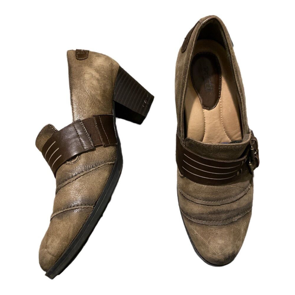 Earth Fir Women's Pumps Comfort Shoes Size 7.5B Brown Heels
